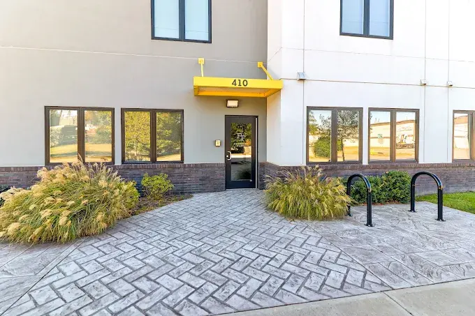foundry flats exterior entrance door for 410 building