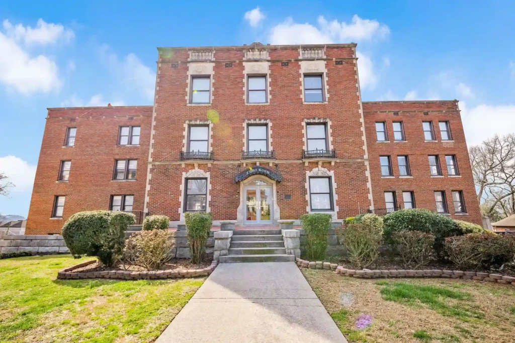 Fortwood exterior photo brick building