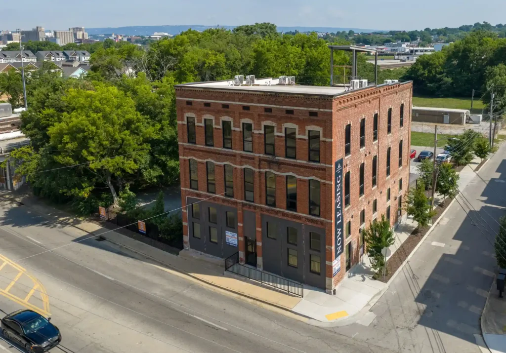 grandview hotel exterior drone