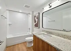 west 6th interior bathroom